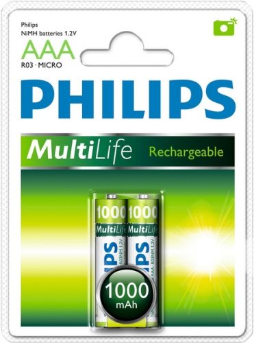 PHILIPS MultiLife Ni-MH R03 (1000mAh)