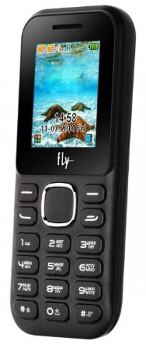 Мобильный телефон FLY DS104D (черный)