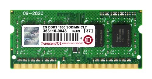 ОЗУ TRANSCEND Original для ноутбука DDR3 2Gb 1600Mhz BULK