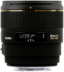 Объектив SIGMA AF 85/1,4 EX DG HSM Nikon
