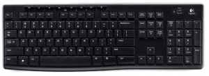Клавиатура LOGITECH Wireless Keyboard K270 EER