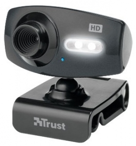TRUST FULL HD 1080p webcam led