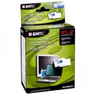 Чистящее средство EMTEC  Чистящие салфетки для мониторов 10x2
