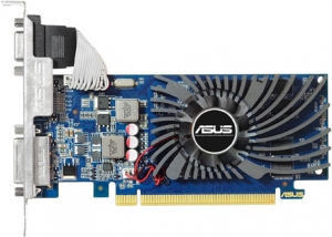Видеокарта ASUS 1Gb DDR3 64Bit GT610-1GD3-L PCI-E