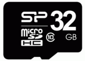 SILICON POWER microSDHC 32 GB card Class 10 без адаптера
