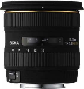 Объектив SIGMA AF 10-20/4-5.6 EX DC HSM Canon