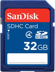 SANDISK SDHC 32GB Class 4