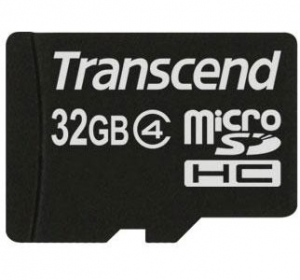 TRANSCEND microSDHC 32 GB Class 4 без адаптера