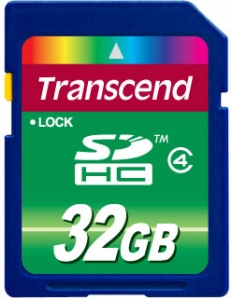 TRANSCEND SDHC 32 GB
