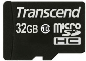 TRANSCEND microSDHC 32 GB Class 10 без адаптера