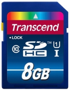 TRANSCEND SDHC 8 GB (CLASS 10) UHS-I Premium (X300)