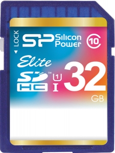 SILICON POWER SDHC 32GB Class 10 UHS-I Elite
