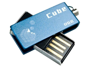 флеш-драйв GOODRAM Cube 8 GB Синий