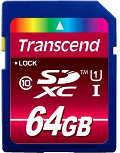TRANSCEND SDXC 64 GB