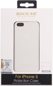 Чехол для сматф. HOCO iPhone 5 - Duke back cover HI-BL006 (White) (белый)