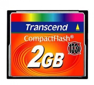 TRANSCEND Compact Flash 2 GB (133X) NEW