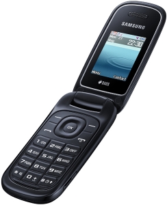 Мобильный телефон SAMSUNG GT-E1272 (благородный черный)