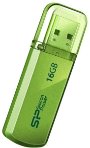 флеш-драйв SILICON POWER Helios 101 16 GB Зеленый