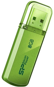 флеш-драйв SILICON POWER Helios 101 8 GB Зеленый