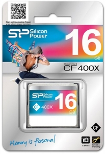 SILICON POWER Compact Flash 16Gb 400x