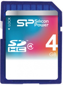 SILICON POWER SDHC 4GB Class 4