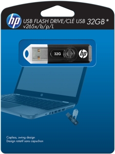 флеш-драйв HP Micro 32GB V265X Black
