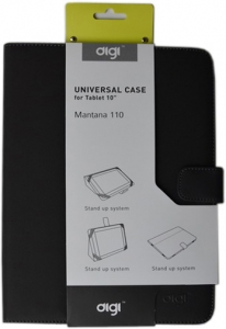 чехлы для планшетов DIGI Universal 10" - Mantana 110 (Black) (черный)