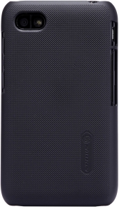 Чехол для сматф. NILLKIN Blackberry Q5 - Super Frosted Shield (Черный)