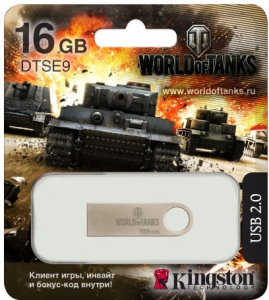 флеш-драйв KINGSTON DTSE9H 16 GB World of Tanks