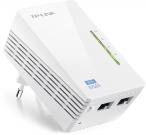 TP-Link TL-WPA4220 Адаптер Powerline AV500 Wi-Fi расширение зоны покр