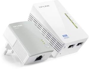 TP-Link TL-WPA4220KIT Адаптер Powerline AV500 Wi-Fi расширение зоны покр