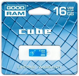 флеш-драйв GOODRAM Cube 16 GB Синий
