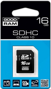 GOODRAM SDHC 16 GB Class 10