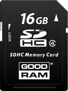 GOODRAM SDHC 16 GB Class 4