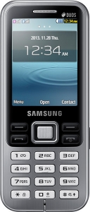 Мобильный телефон SAMSUNG GT-C3322 Duos MKI (черная полночь)