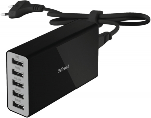 TRUST Wall charger with 5 USB ports