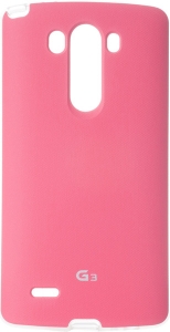 Чехол для сматф. VOIA LG Optimus G 3 - Jell Skin (рожевий)