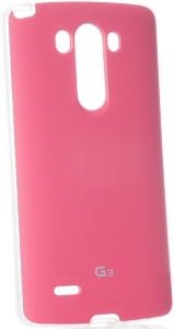 Чехол для сматф. VOIA LG Optimus G 3 - Jell Skin (рожевий)