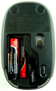 LOGITECH Wireless Mouse M165  Black,EER2 черный