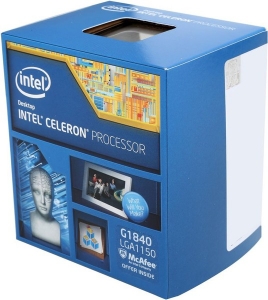 Процессор INTEL Celeron G1840 s1150 2.8GHz 2MB GPU 1050MHz BOX