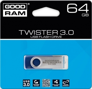 флеш-драйв GOODRAM TWISTER 64 GB USB 3.0 RETAIL 9
