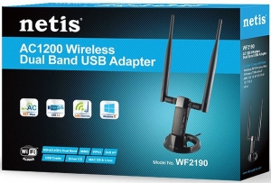 NETIS WF2190 AC 1200Mbps Беспроводной 2х диапазонный USB 3.0 Ад