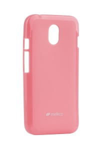 Чехол для сматф. MELKCO HTC Desire 210 Poly Jacket TPU Розовый