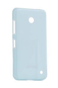 Чехол для сматф. MELKCO Nokia Lumia 630 Poly Jacket TPU Синий