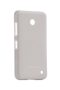 Чехол для сматф. MELKCO Nokia Lumia 630 Poly Jacket TPU Серый