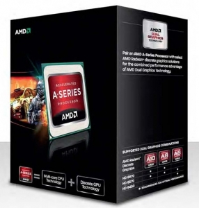 Процессор AMD A6-7400K x2 sFM2+ (3.5GHz, 1MB, 65W) BOX