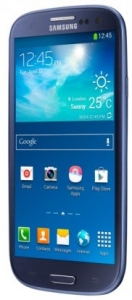 Смартфон SAMSUNG GT-I9300i MBI (галька синий)