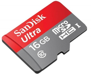 SANDISK microSDHC 16GB Mobile Ultra Class 10 UHS 48MB/s