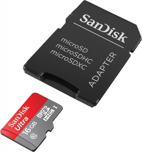 SANDISK microSDHC 16GB Mobile Ultra Class 10 UHS 48MB/s