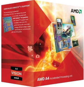 Процессор AMD A4-4020 X2 sFM2 (3.2Ghz, 1MB, 65W) BOX